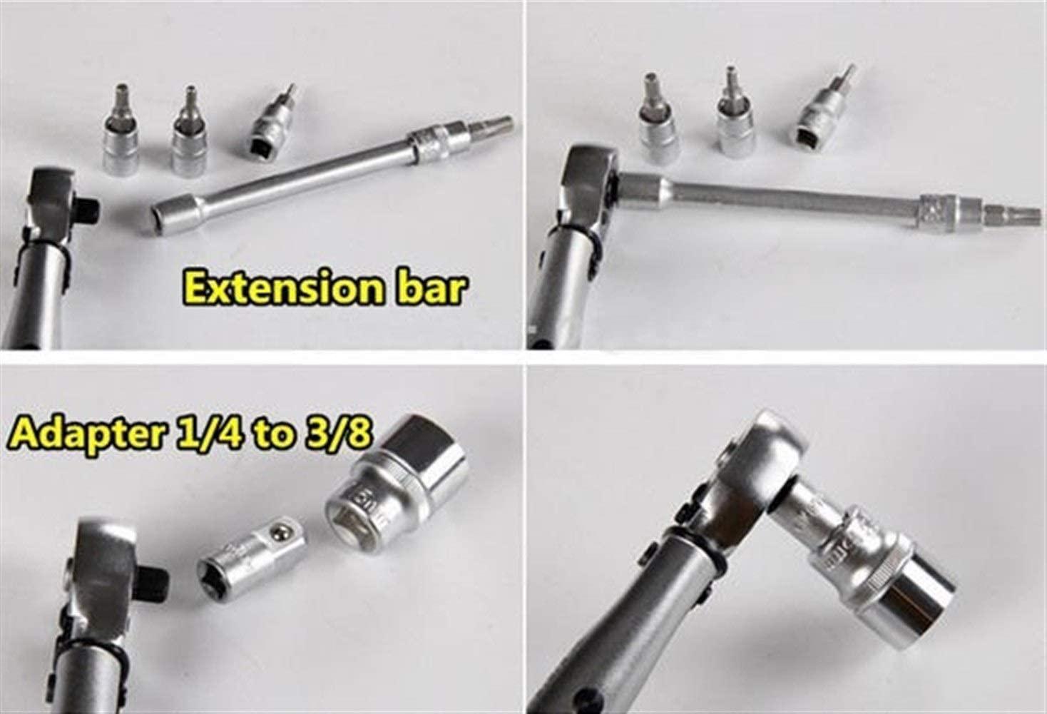 LFDHSF Screwdriver Set, 15 in 1 2-20Nm Torque Wrench Repair Tools Set for Bicycle Household Universal Hand Tools