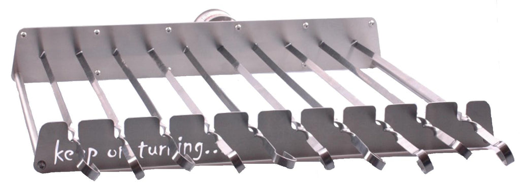 10 Skewer Rotisserie Rack Grill Automatic Rotating Motor Operated BBQ Kit