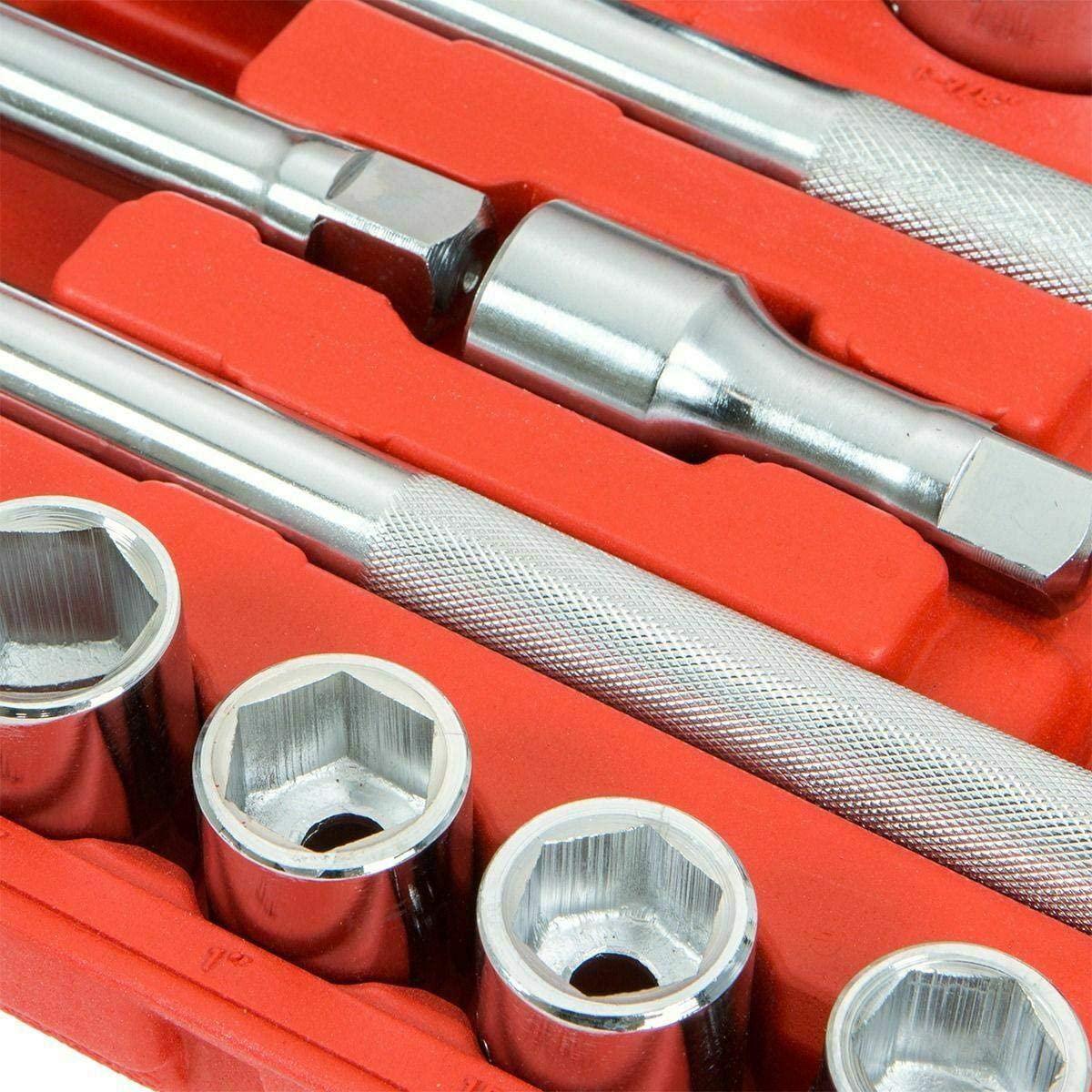 21 Pc 3/4" Drive Socket Wrench Set Standard Tools Truck Repair Sockets Auto-Tool set-Wrench set-Tool kit-Socket sets-Tools for mechanics-Socket set-Impact socket set-Hand tools-Mechanic tools