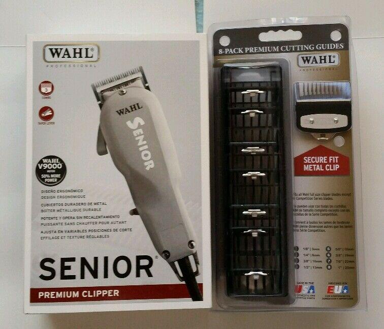 Wahl Senior Clipper w/8 pc Premium Guide Set