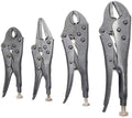 LFDHSF Pliers Tool Hand Tools 4Pcs Set Forceps LocPliers Tool Set Blackening Heat Treatment