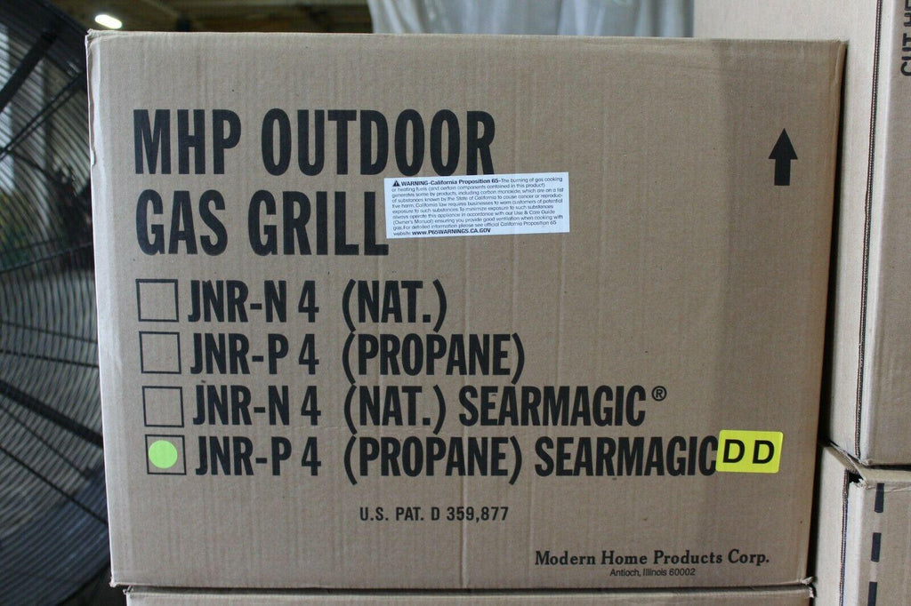 Grills JNR Series Grill Head with SearMagic CooGrids JNR-P 4 Propane