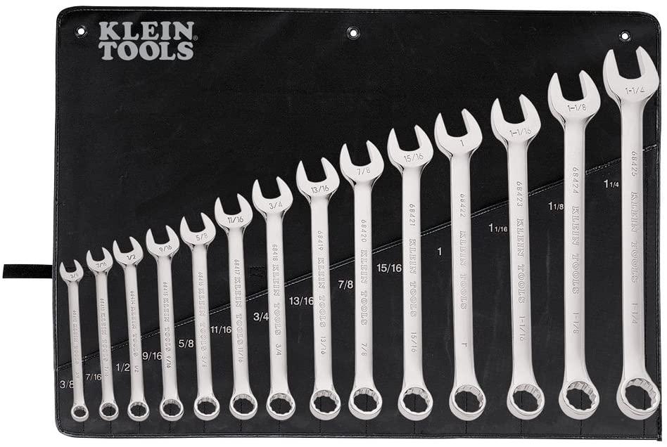 Combination Wrench Set, 14-Piece Klein Tools 68406