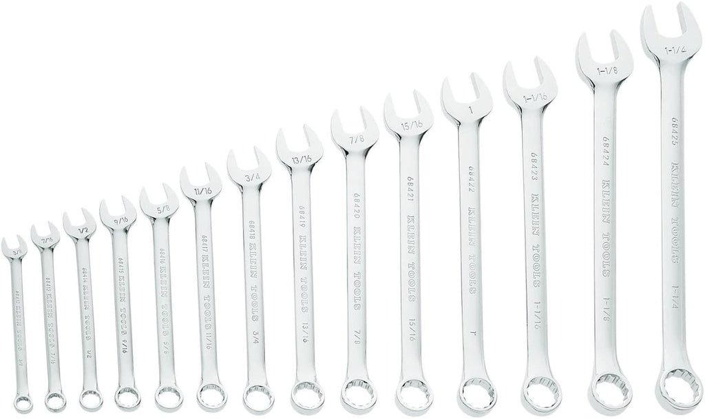 Combination Wrench Set, 14-Piece Klein Tools 68406