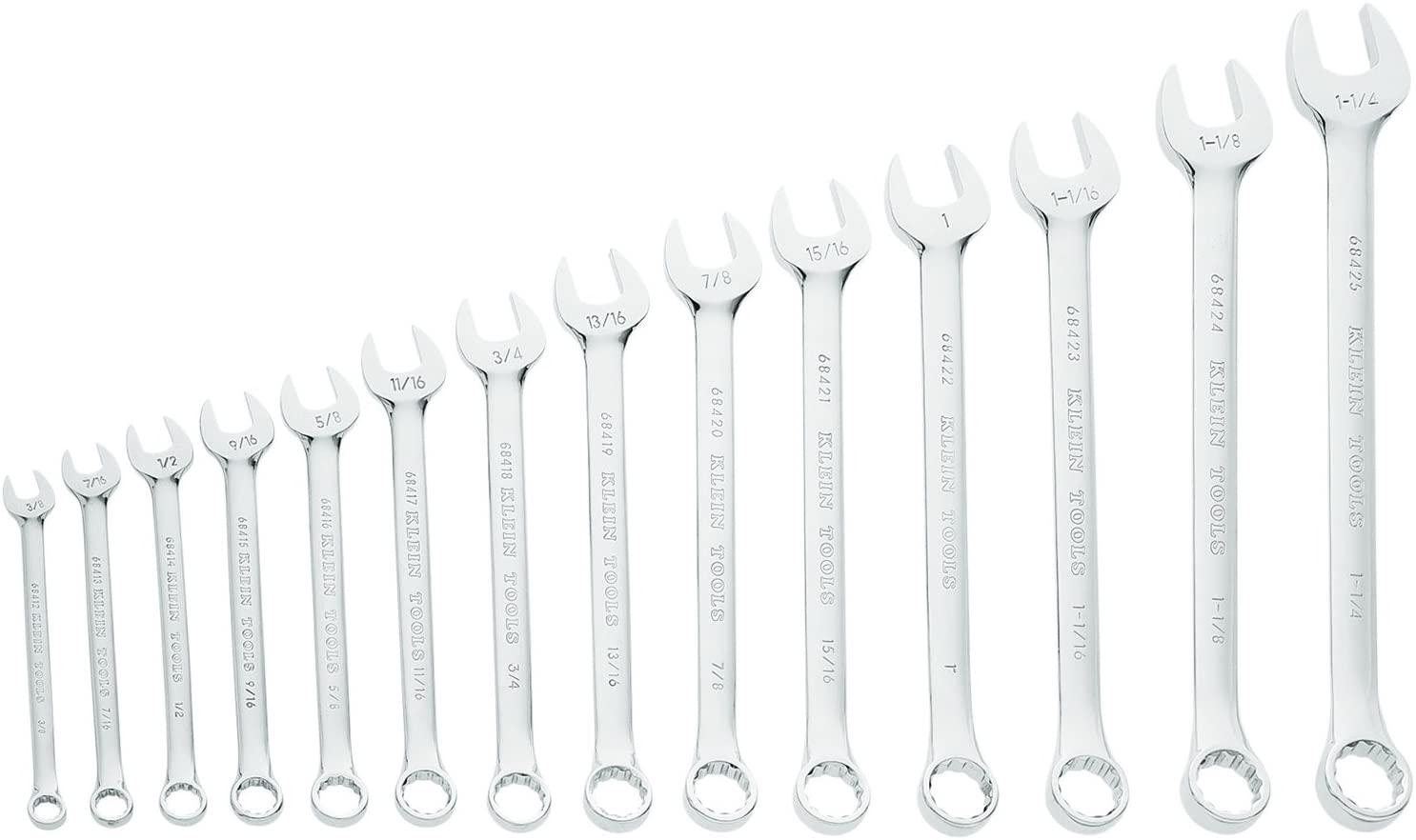 Combination Wrench Set, 14-Piece Klein Tools 68406