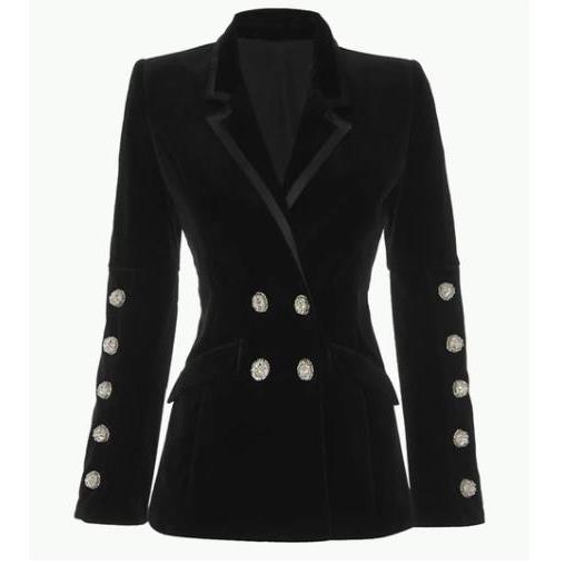Sevan Velvet Swarovski Crystal Blazer