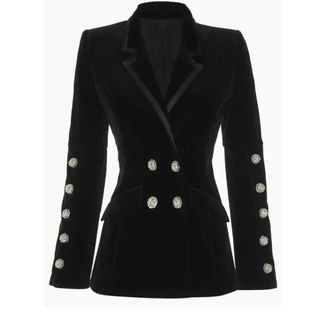 Sevan Velvet Swarovski Crystal Blazer