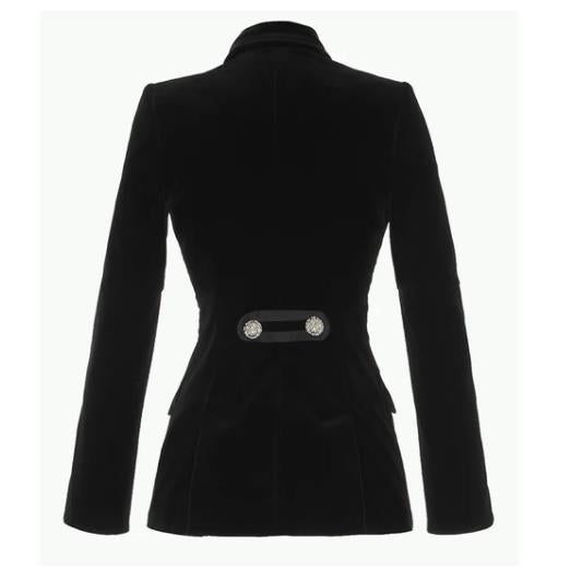 Sevan Velvet Swarovski Crystal Blazer