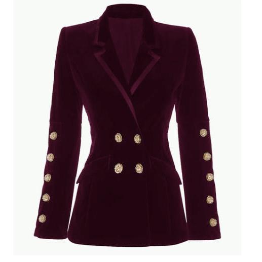 Sevan Velvet Swarovski Crystal Blazer