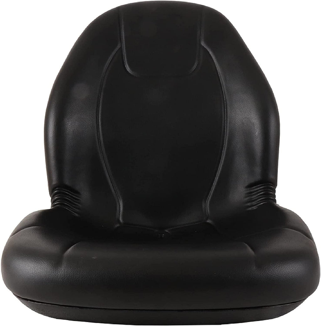 Complete Tractor Seat 3010-0058 Black Medium Back 15" Height, Plastic Pan 18" Wide