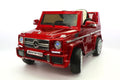 Mercedes G65 AMG 12V Kids Ride-On Car with Parental Remote | Cherry Red
