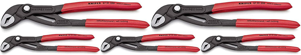 KNIPEX Tools 87 01 250 10-Inch Cobra Pliers (5 Pack)