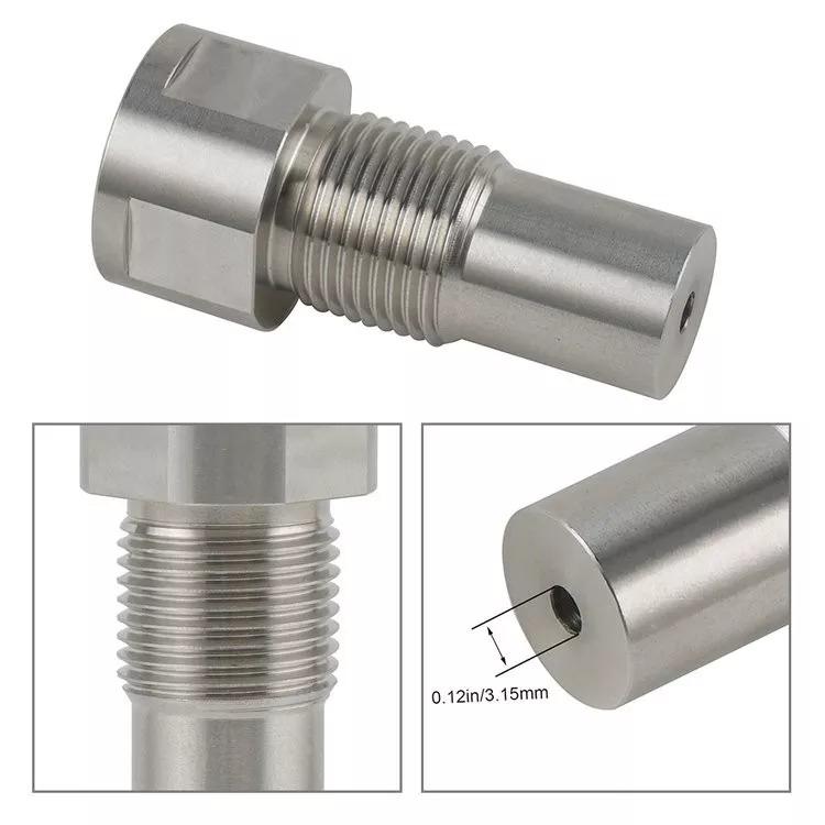 M18x1.5 Car Oxygen Sensor Adapter Auto Vehicle CEL MIL Fix Check Extender Spacer Engine Light Repair Part Accessory