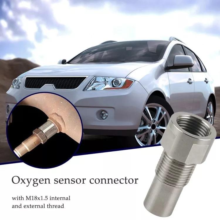 M18x1.5 Car Oxygen Sensor Adapter Auto Vehicle CEL MIL Fix Check Extender Spacer Engine Light Repair Part Accessory