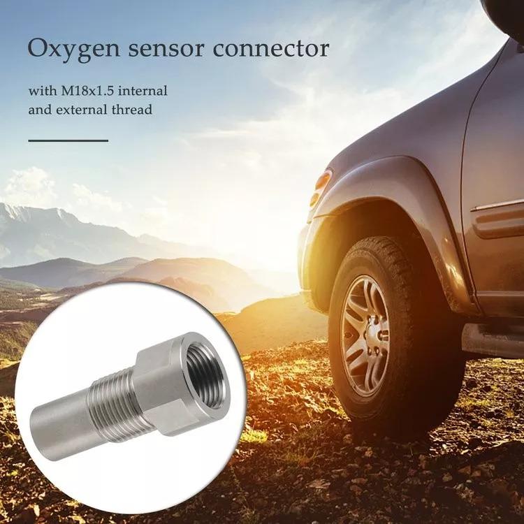 M18x1.5 Car Oxygen Sensor Adapter Auto Vehicle CEL MIL Fix Check Extender Spacer Engine Light Repair Part Accessory