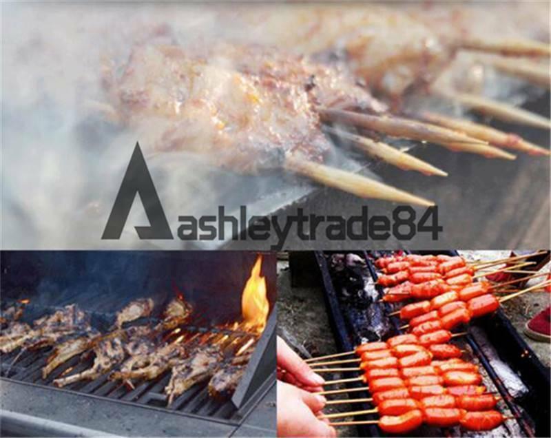 Commercial 6 head gas-fired grill smokeless barbecue machine