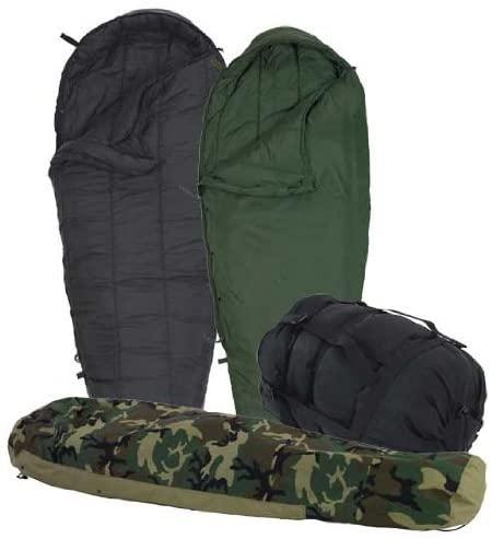 US Military Genuine Issue Complete 4 Piece Modular Sleeping Bag System