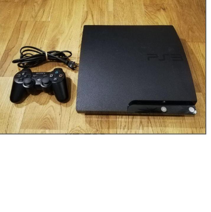 SONY PS3 PlayStation 3 120GB CECH-2000A Charcoal Black Game Console