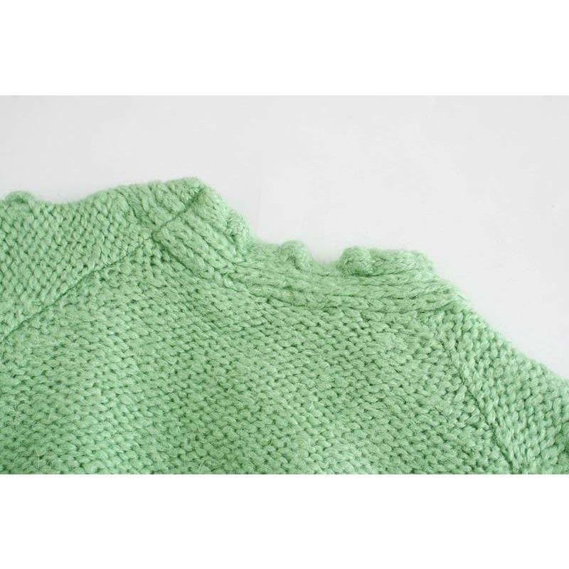 elegant knitted outwear cardigan