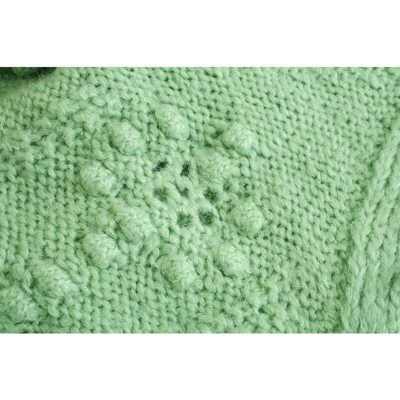 elegant knitted outwear cardigan