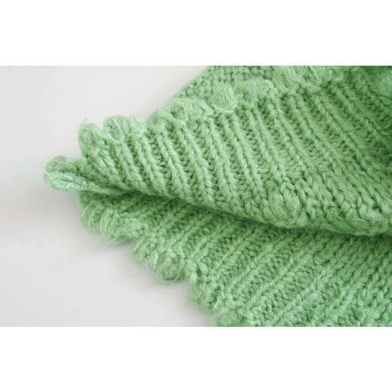 elegant knitted outwear cardigan