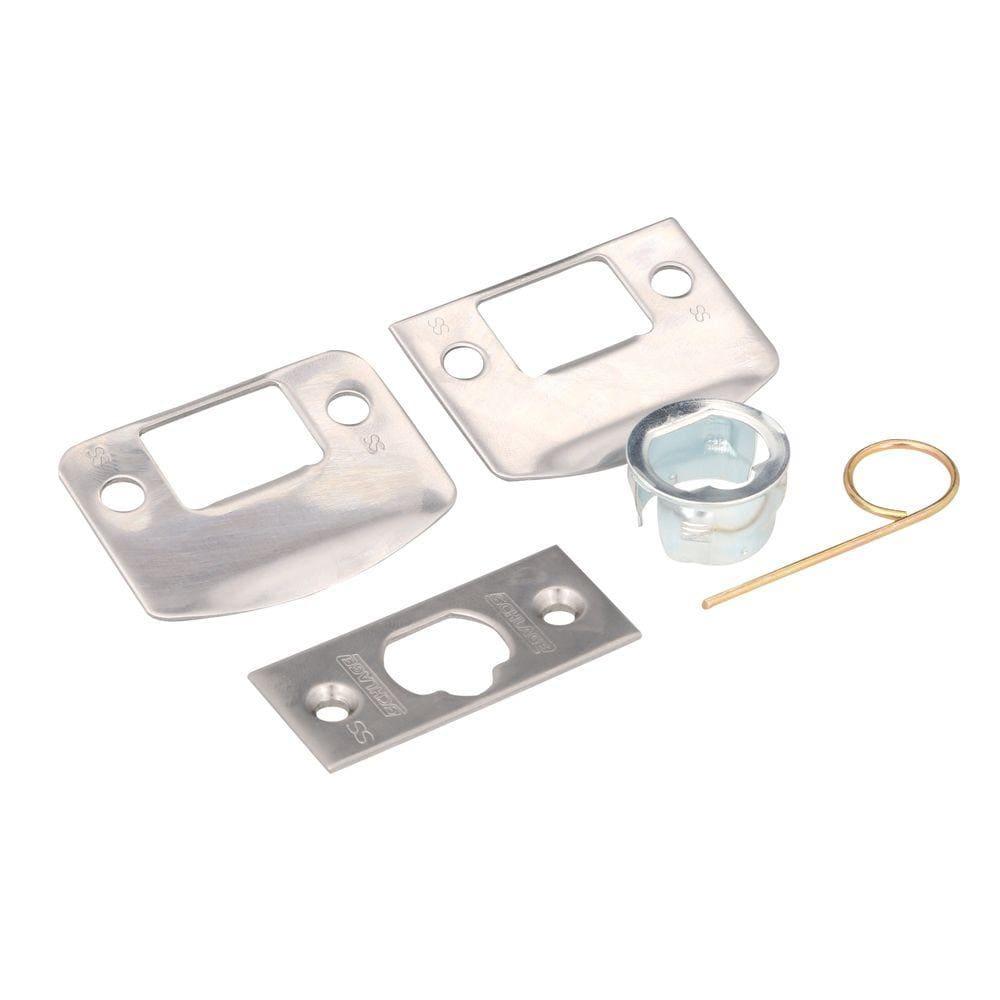 Plymouth Satin Chrome Electronic Door Lock with Elan Door Lever Featuring Flex Lock