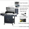 Brand Multifunctional Courtyard Outdoor BBQ Oven Gas BBQ Grill 27.5"x16.5"