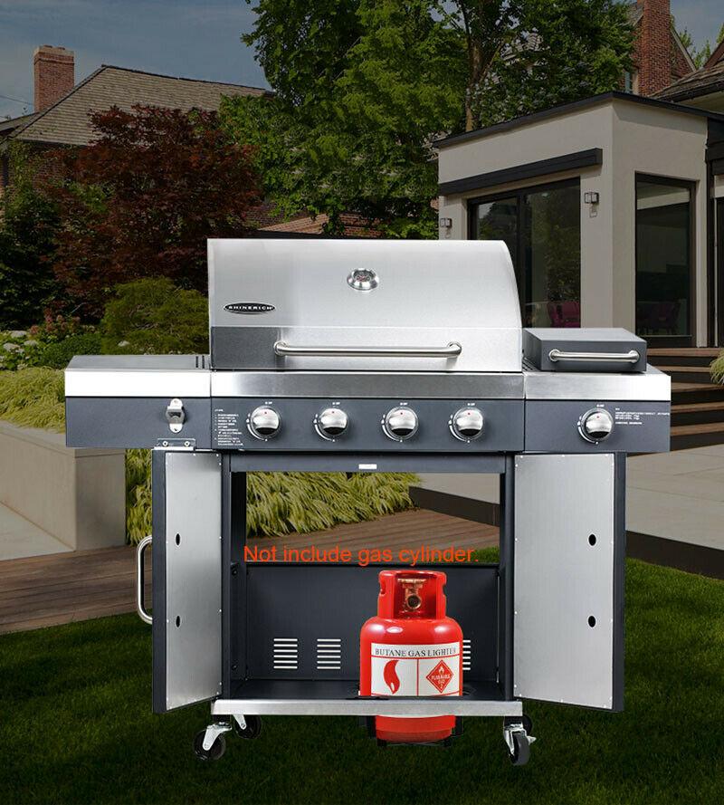 Brand Multifunctional Courtyard Outdoor BBQ Oven Gas BBQ Grill 27.5"x16.5"