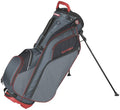 Datrek Go Lite Hybrid Golf Stand Bag, Charcoal/Red/Black, One Size (DG37383)
