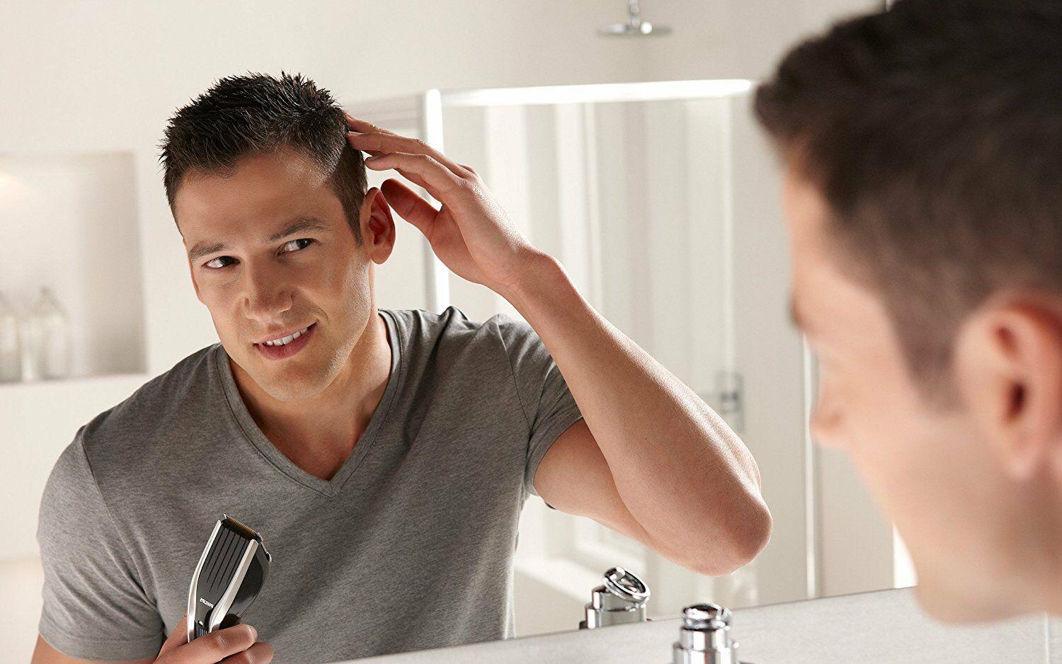 Hair Trimmer Cutting Clipper Cordless High Precision Safe Care Philips Norelco