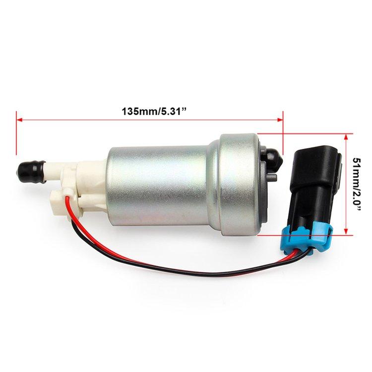 525lph F90000285 Hellcat Fuel Pump &amp; Install Kit E85 Compatible Fit Walbro TI Generic