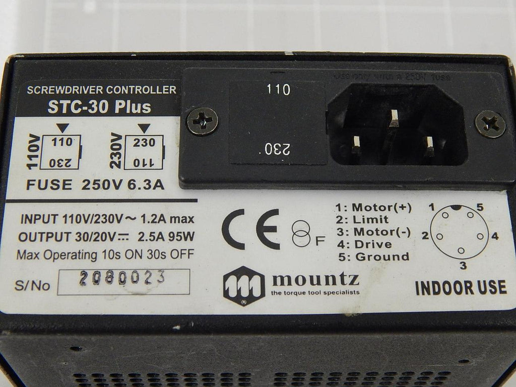 Mountz STC-30 Plus Screwdriver Controller