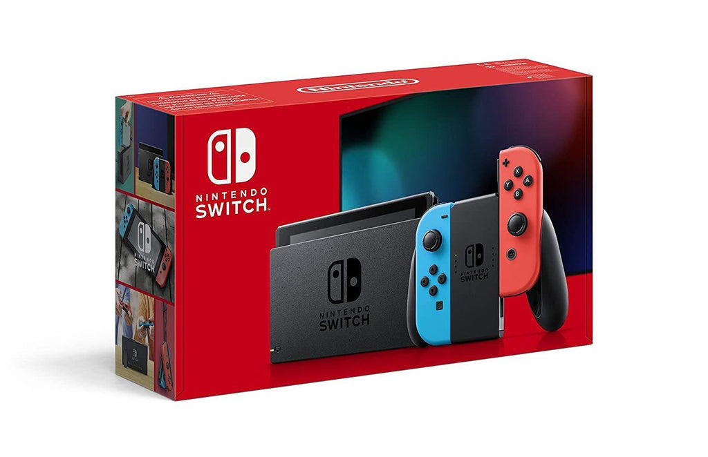 Brand- Switch Console + Red/Blue Neon Joy-Con