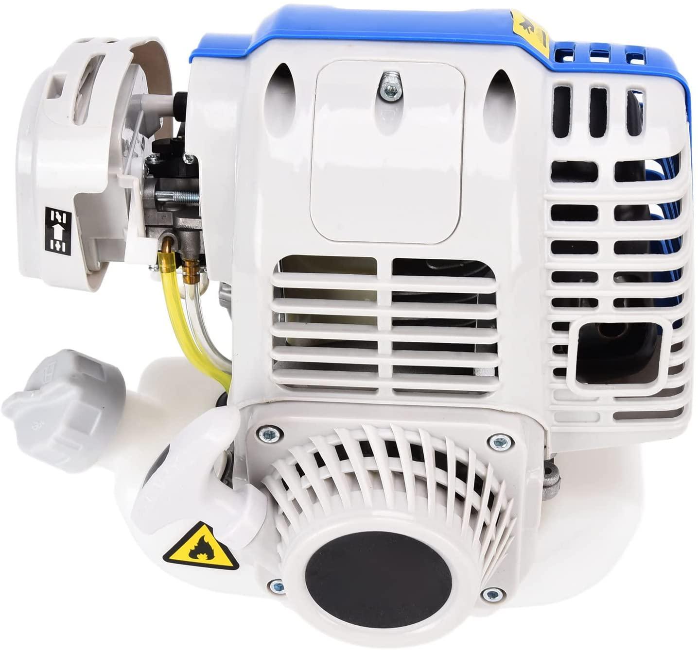 Yadoo Gasoline Engine - Brush Cutter Engine, 35.8CC 4 Stroke Gasoline Engine Garden Brush Cutter Accessories for HS139