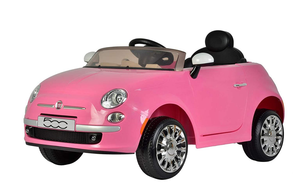 Best Ride On Car Fiat 500 12V- Pink Fiat 500 12 V Electric Car, Pink