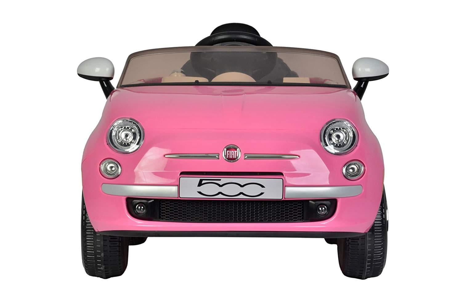 Best Ride On Car Fiat 500 12V- Pink Fiat 500 12 V Electric Car, Pink