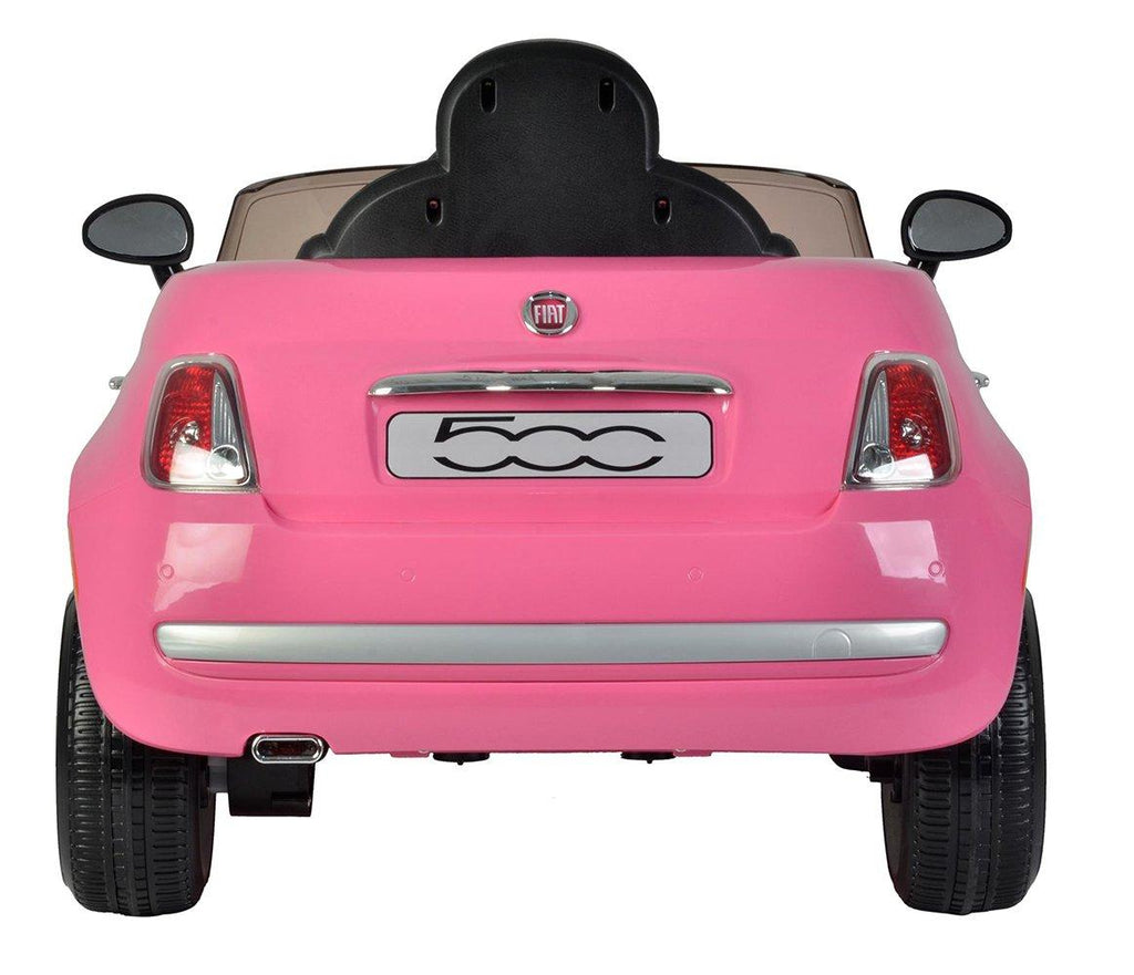 Best Ride On Car Fiat 500 12V- Pink Fiat 500 12 V Electric Car, Pink