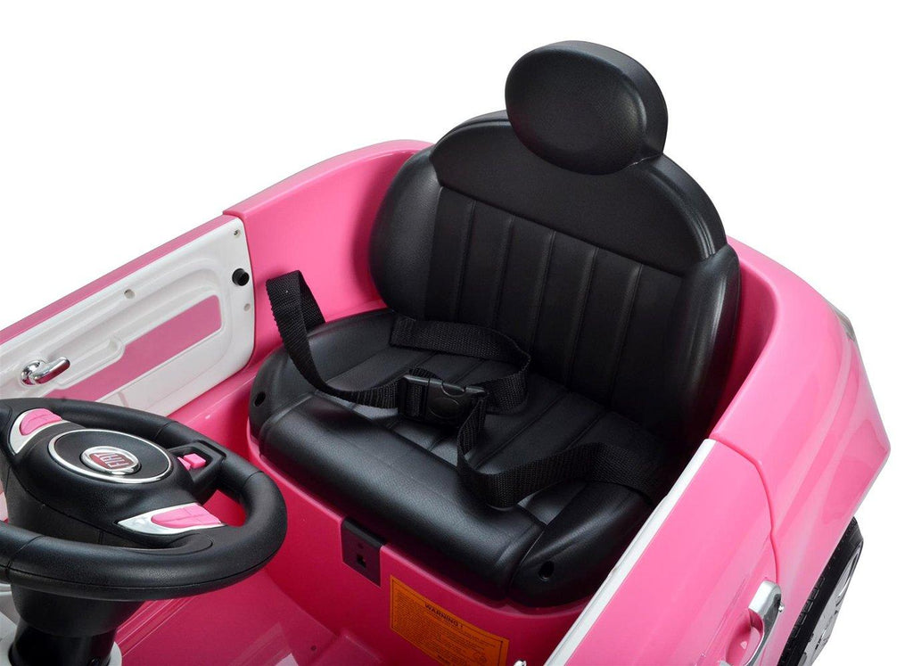 Best Ride On Car Fiat 500 12V- Pink Fiat 500 12 V Electric Car, Pink