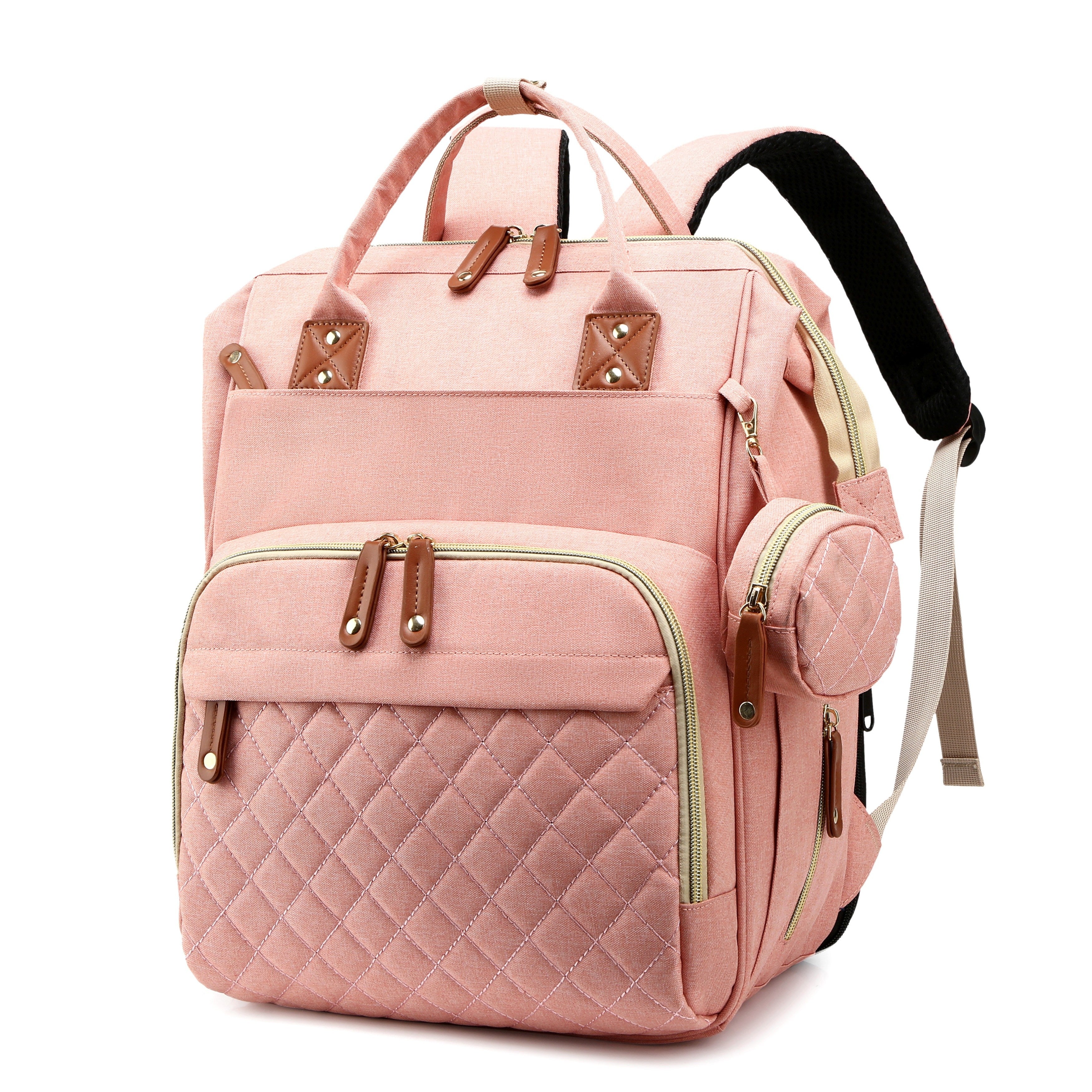 Diaper Bag Backpack, Trendy Bag, Diaper Backpack Bag With A Changing Station, Multifunction Waterproof LarTravel Back Pack, Christmas, Halloween, Thanksgiving Day Gift