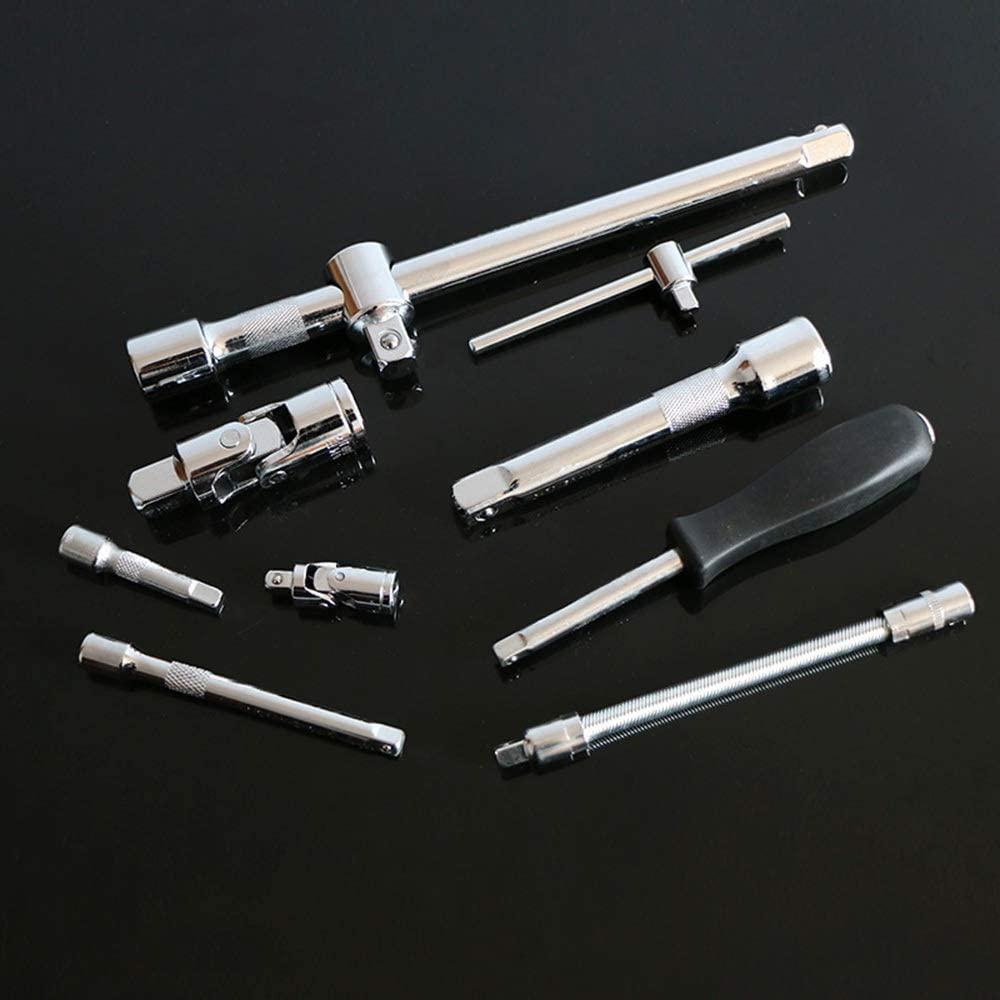 PENFU Wrench 94 Sets of Socket Sets Hardware Socket Wrench Auto Repair Mechanic Repair Kit Combination Wrench Set Hand Repair Tool