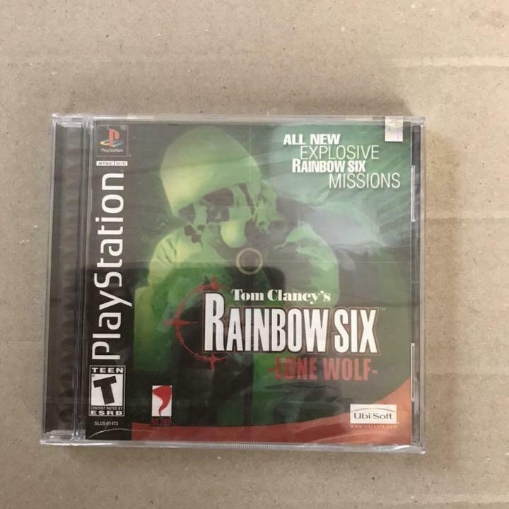 Rainbow Six Lone North American Version Playstation