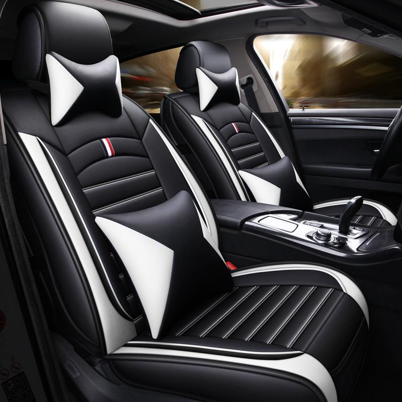 Universal  Leather  Car Seat Covers Front Seat Covers Cushion Protector