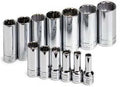 Sk Hand Tool LLC 4453 13 Pc. 3/8" Dr. 12 Pt. Deep SAE Socket Set