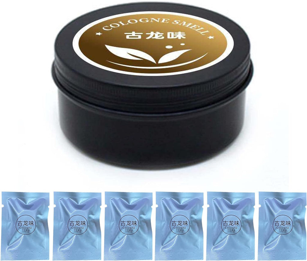 Cacacece 6 Packs Cologne Smell Car Air Fresheners Refills Solid Fragrance Replacement Tablets, Long Lasting Car Air Fresheners（Cologne）
