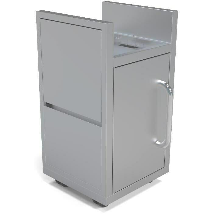 Steel Cart For 16-Inch Wee Griddle