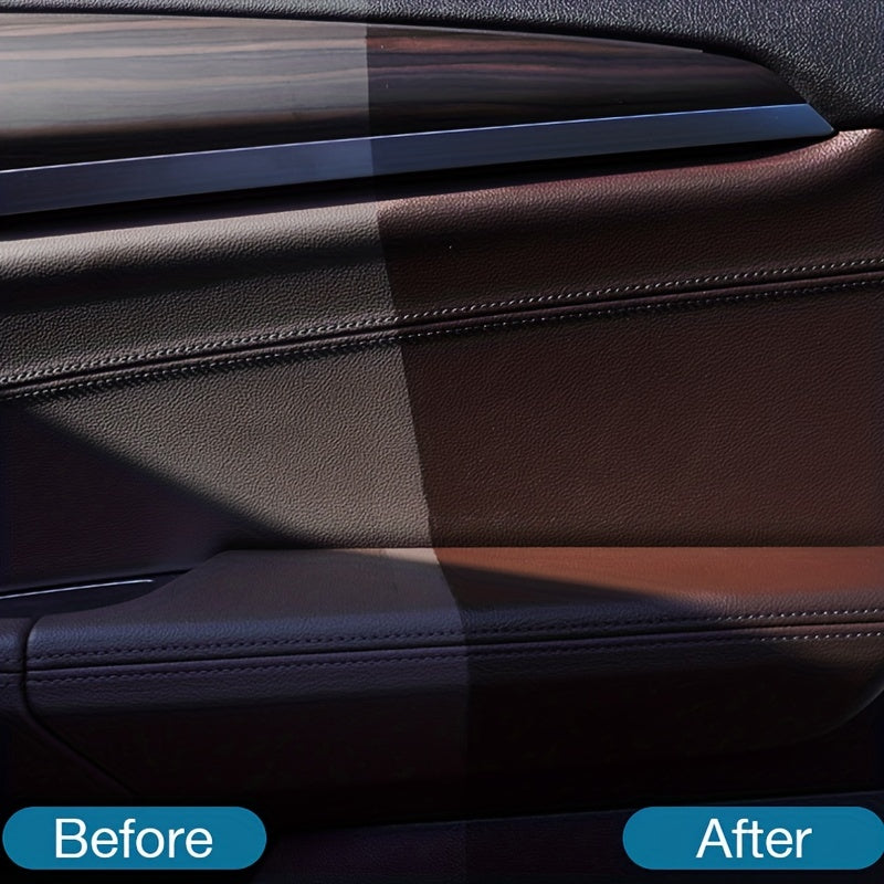 1pc Car Interior Coating Plastic Leather Polish Refinisher