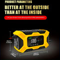 12V 6 Amp Intelligent Automatic Battery Charger/Maintainer With LCD Screen, Impulse Repair &amp; Summer/Winter Modes