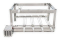 Brazilian High Rotisserie BBQ Grill  Still 5 Skewers Giragril Inox