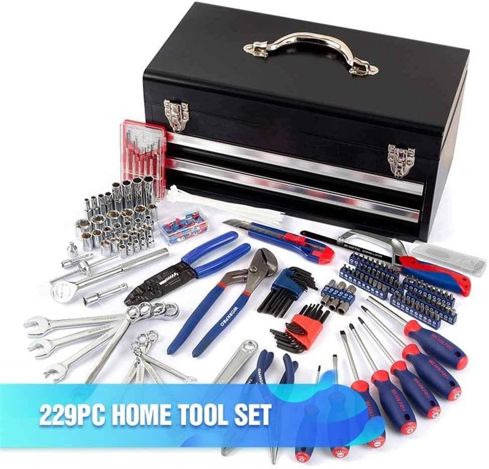 Multi-function wrench Home Tool Set Household Tool Kits Socket Set Screwdriver Set Home Repair Tools For DIY Hand Tools Wrench set (Color : W009028AE)