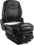 Stens Seat for Mechanical suspension, black vinyl, adjustable